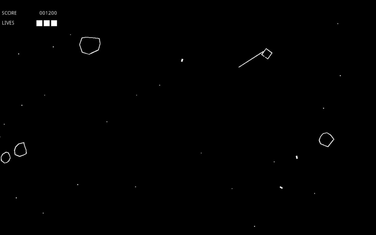 The Worlds Worst Asteroids Clone screenshot 4