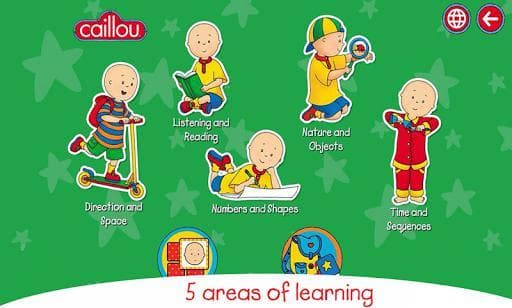 Caillou learning for kids