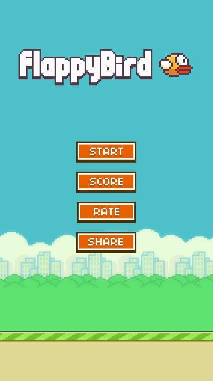 Flappy Bird (itch) (zakdionlyon) screenshot 2