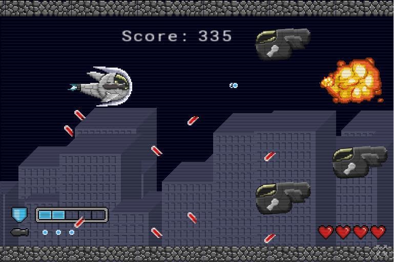 Shield then Shoot them (mobile)