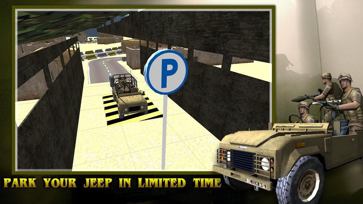 Military Jeep Parking screenshot 3