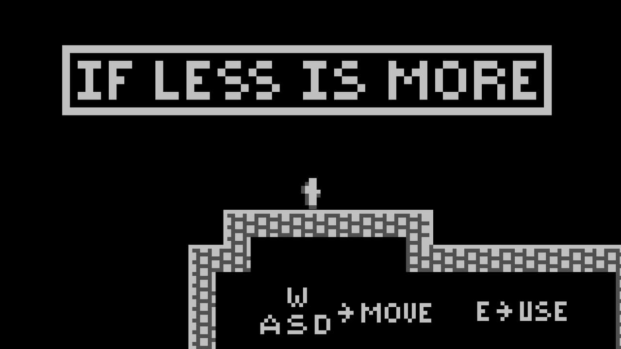 If less is more...