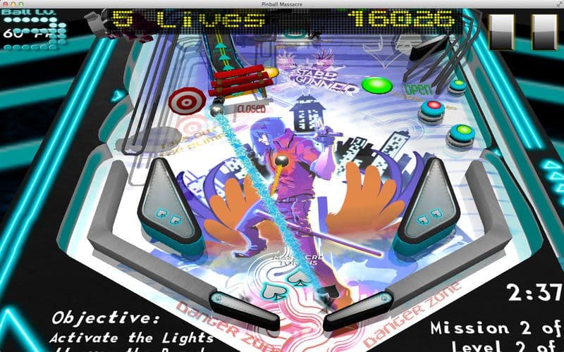Pinball Massacre Lite screenshot 2