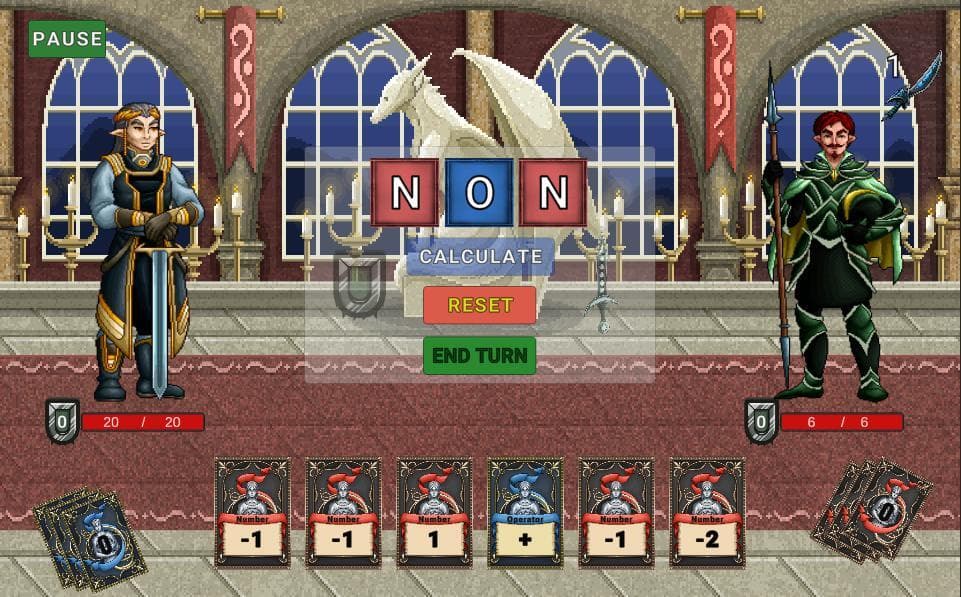 Math Battle (Tarasiuk Svitlana) screenshot 2