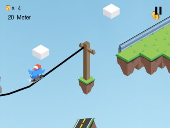 Bird Up: Apocalypse Skateboard Grind Adventure Game FREE screenshot 2