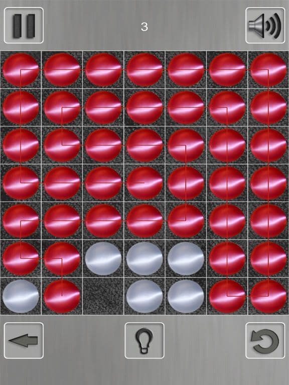 Puzzle with balls