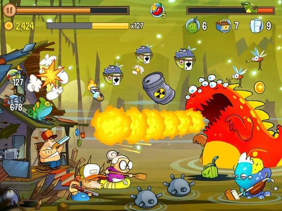 Swamp Attack screenshot 6