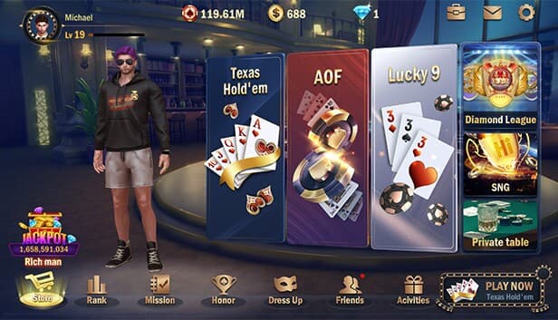 Hi Poker 3D:Texas Holdem screenshot 2