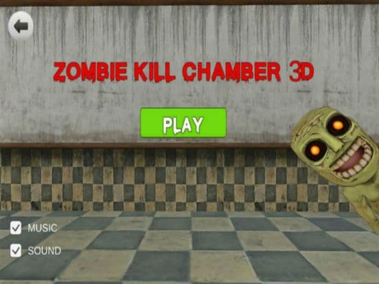 Zombie Kill Chamber 3D (A Sniper Gun Shooting Dark Horror Survival Game) screenshot 5