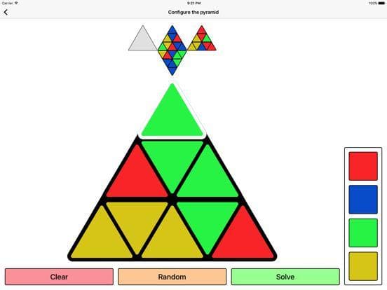 Pyraminx Solver screenshot 3
