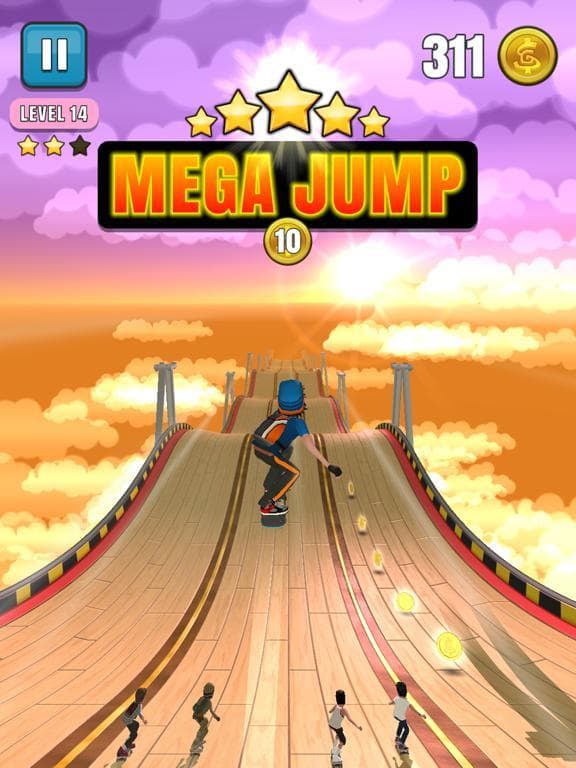 MegaJump Skater screenshot 2