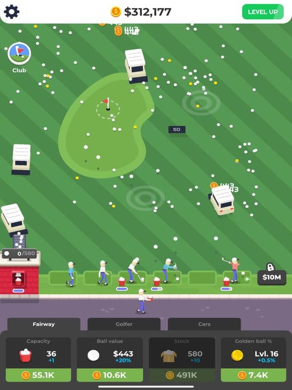 Golf Inc. Tycoon screenshot 3