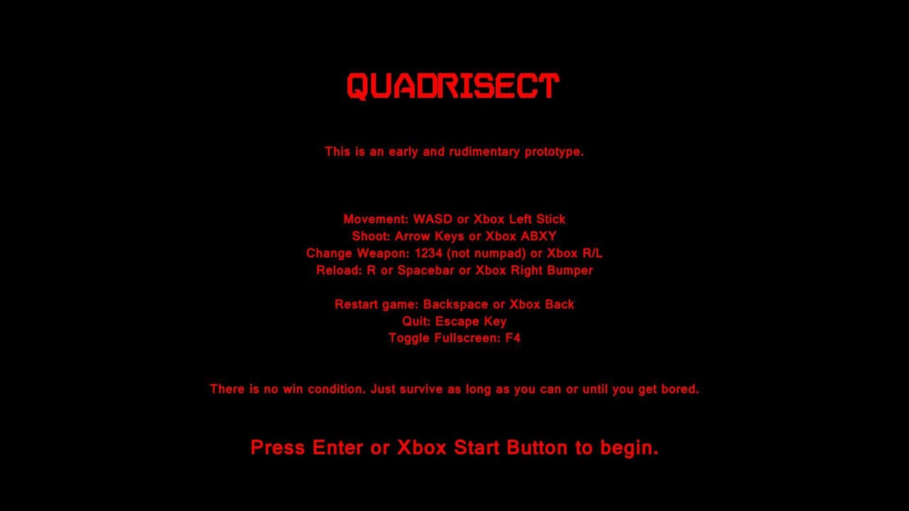 Quadrisect screenshot 2