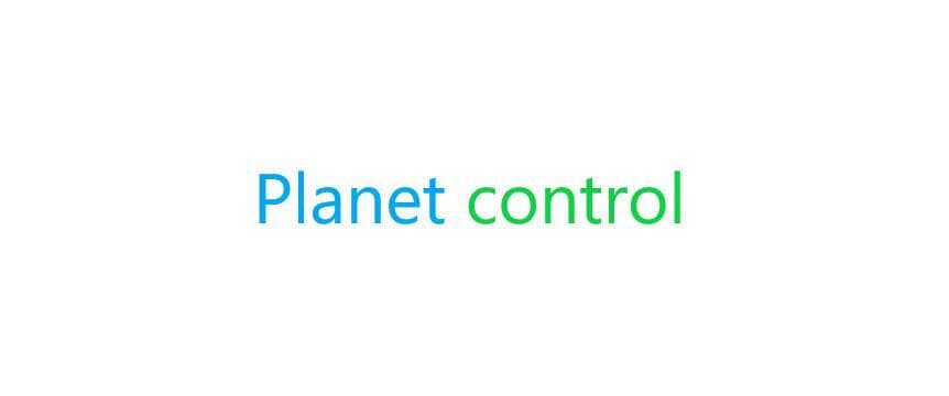 Planet controls