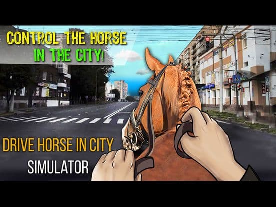 Drive Horse In City Simulator screenshot 2
