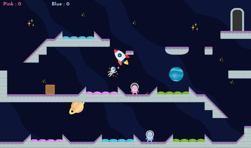 Pink and Blue screenshot 2