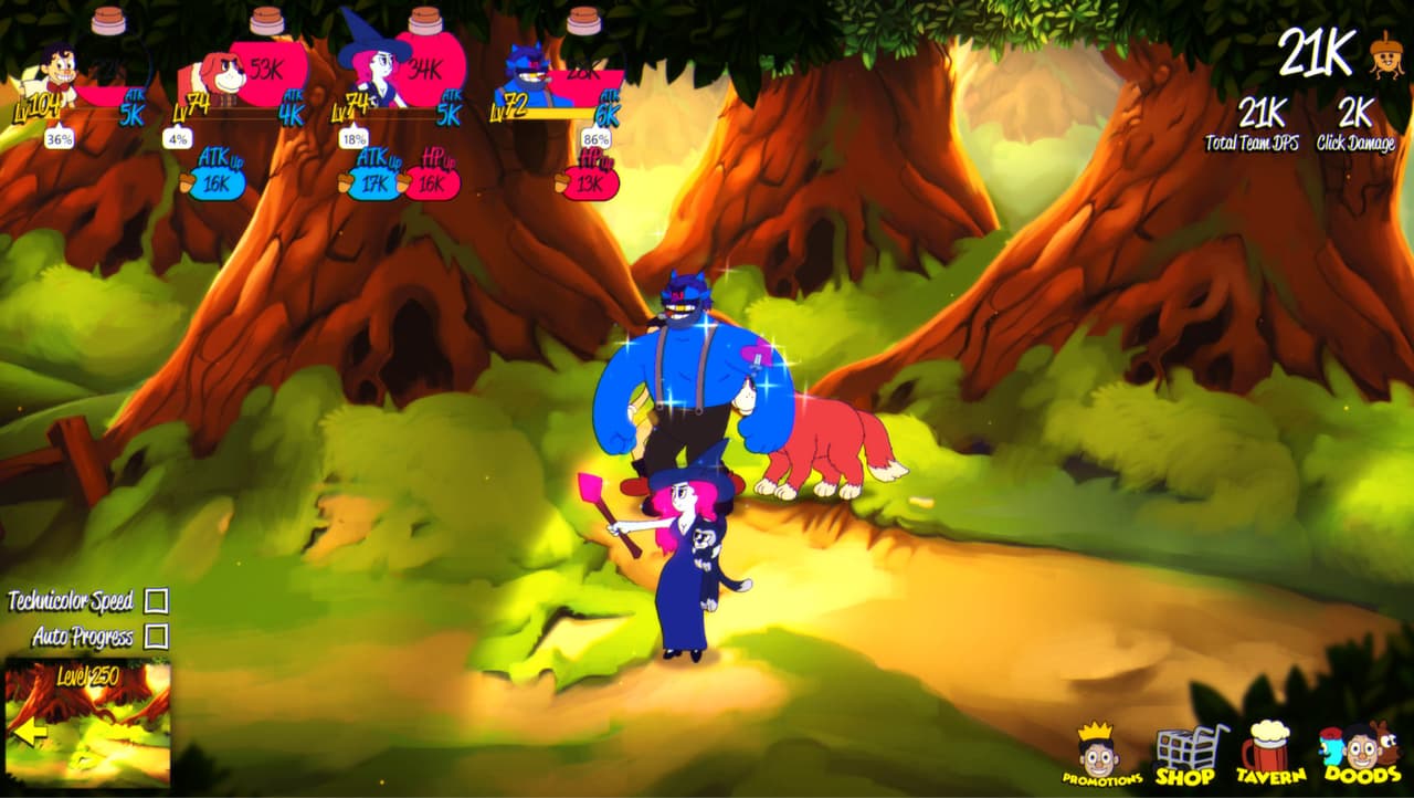 Forbidden Clicker Party screenshot 3