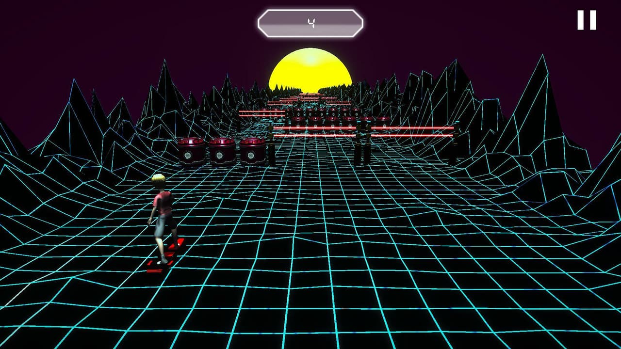 Synthwave Run screenshot 4