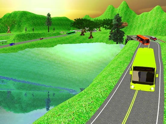Off-Road Bus 3D Simulator 2018 screenshot 3