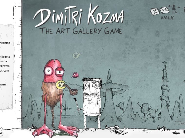 Dimitri Kozma Art Gallery Game