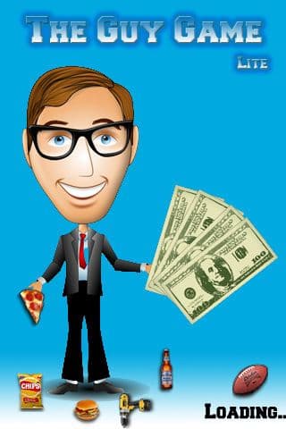 The Guy Game Lite - Match 3 with pizza and beer screenshot 3
