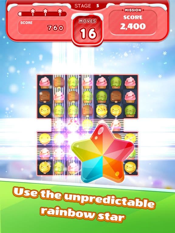 Ice Cream Mania:Match 3 Puzzle screenshot 2