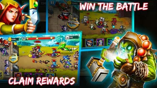 Defender Heroes: Castle Defense - Epic TD Game screenshot 2