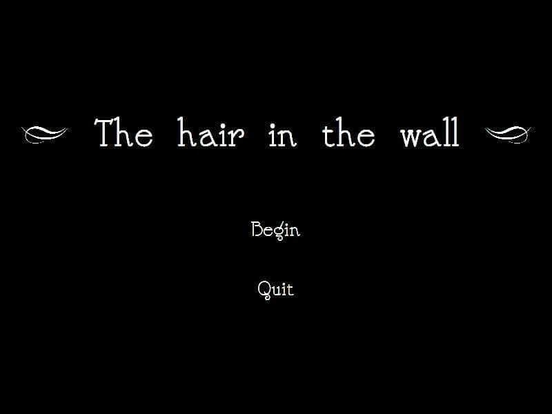 The hair in the wall screenshot 2