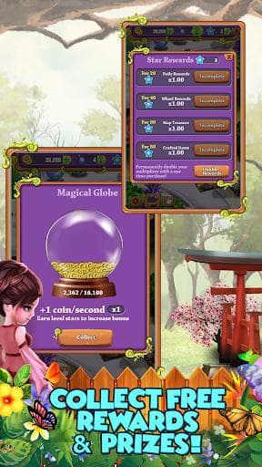 Mahjong Gardens: Butterfly World screenshot 6