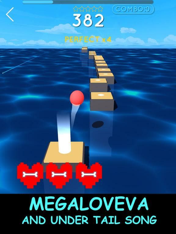 Ball Jump 3D: Video Game Song screenshot 3