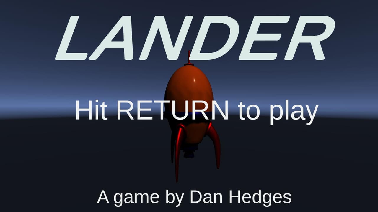 Lander (itch) (danhedges) screenshot 2