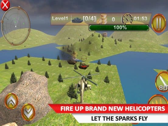 Elite Helicopter - Gunship Air screenshot 2