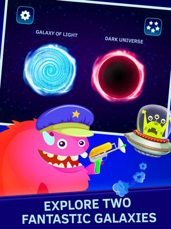 Math Matching Game. Space Math qiuz screenshot 2