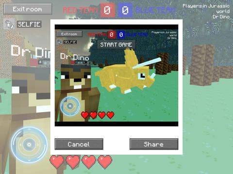 Jurassic Craft Dino Hunter - Tuvok Multiplayer With Mine Mini Skins for MC Pocket Remastered Edition screenshot 4