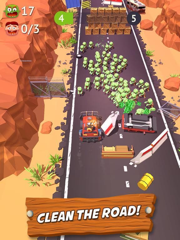 Zombie Land Rush screenshot 2