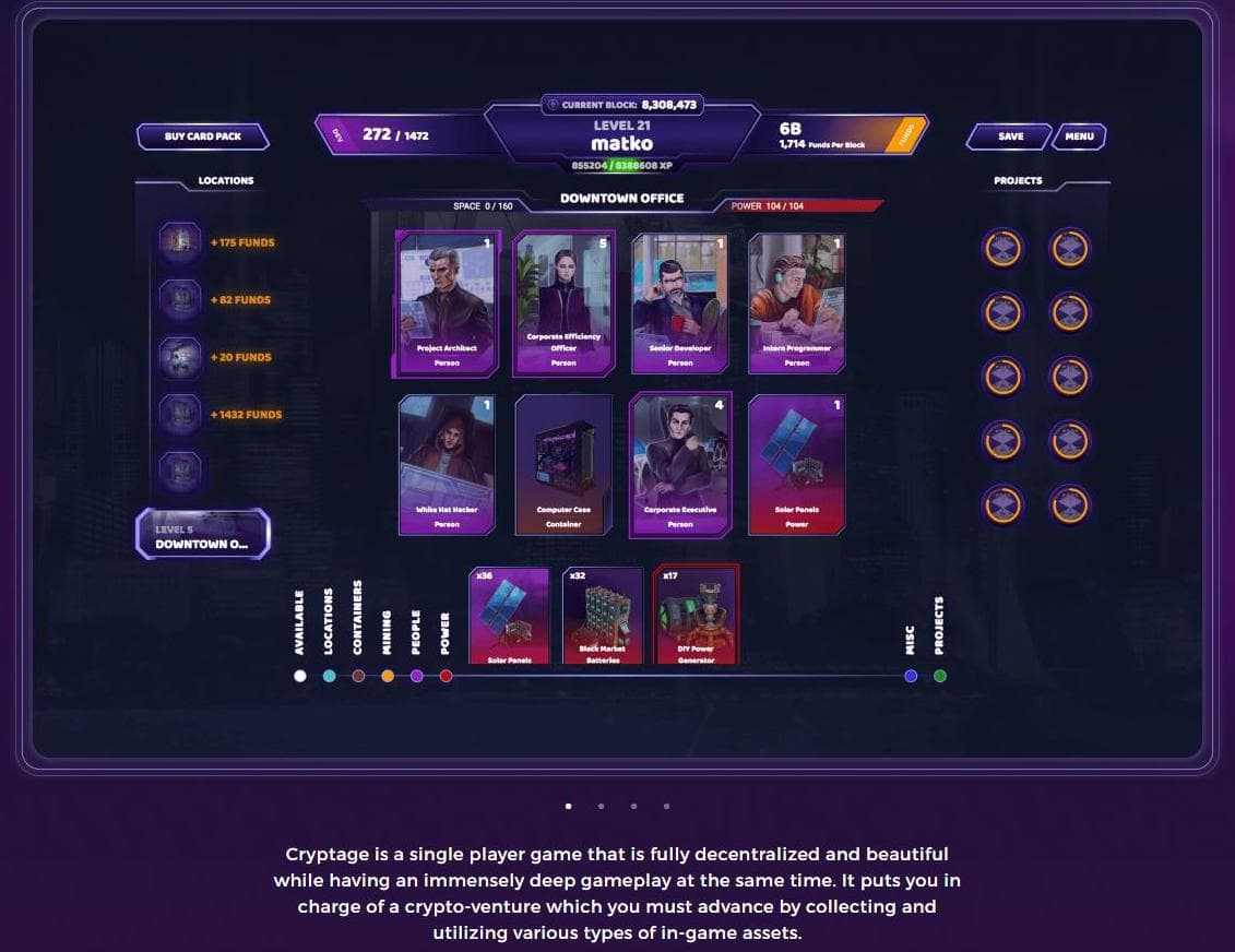 Cryptage screenshot 2