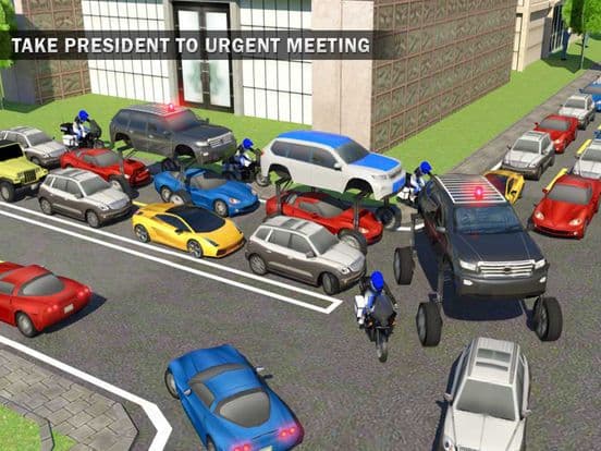 Mr. President Escort: Elevated Car Driving Sim PRO screenshot 2