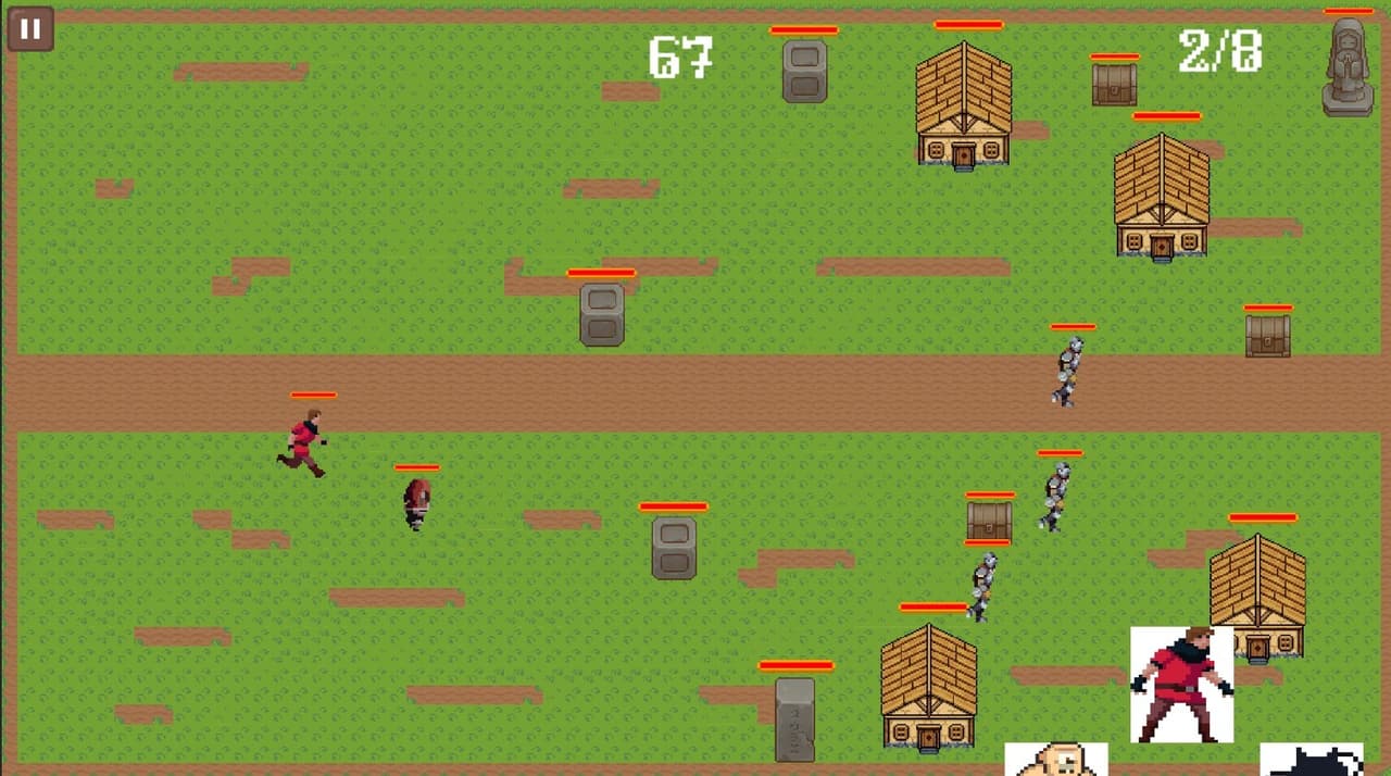 Village Invader (Winter) screenshot 4