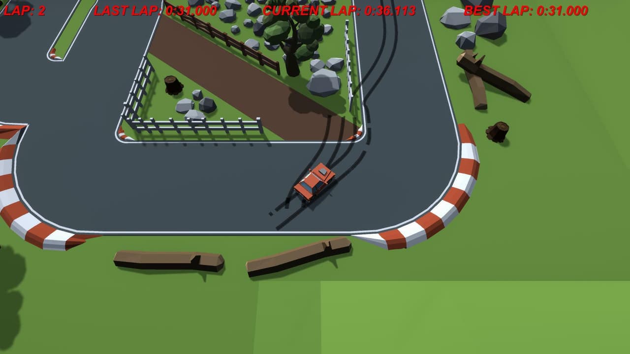 Low Poly Racing (Prioneto Games) screenshot 3