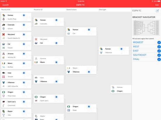 ESPN Tournament Challenge screenshot 4