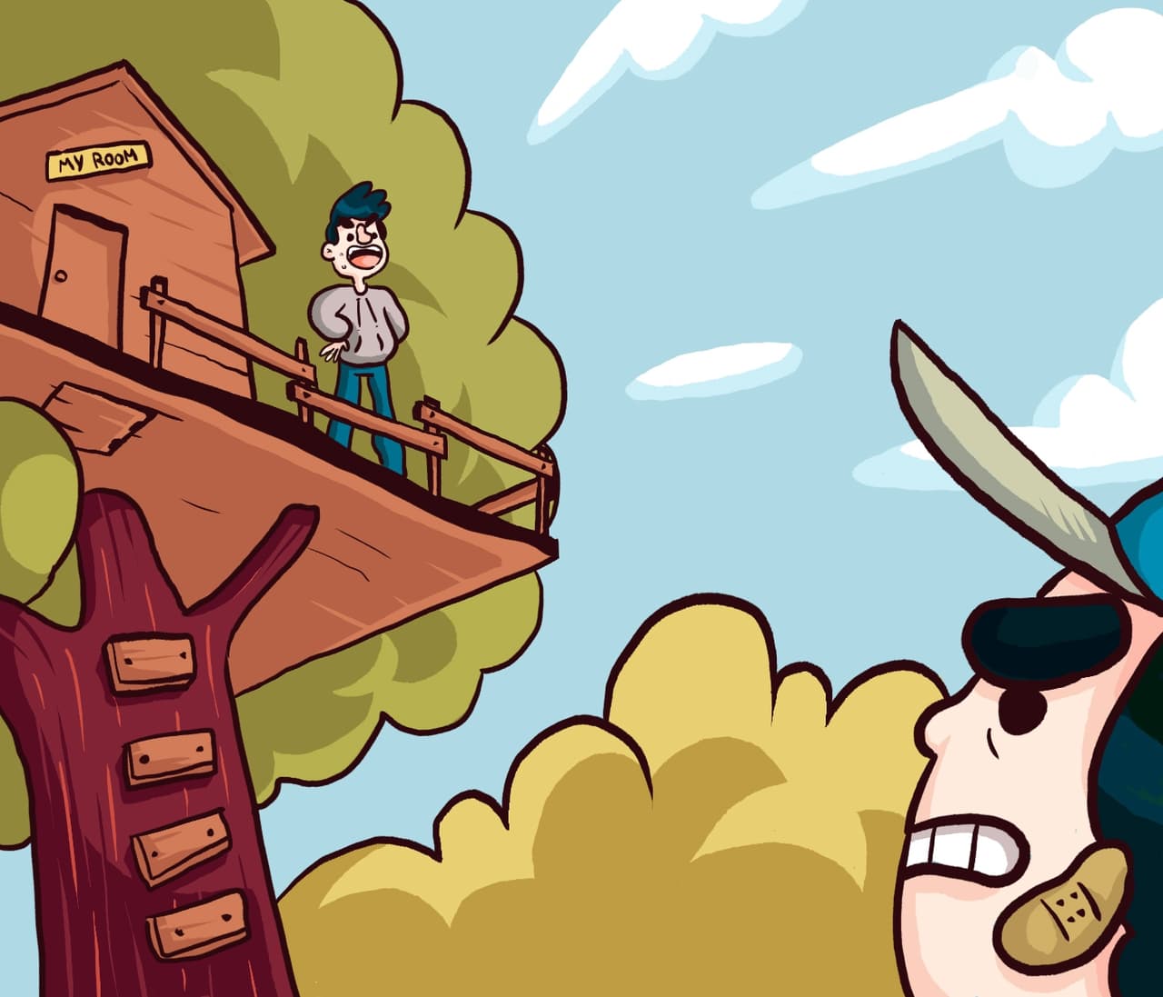 LD37 Tree House Quest