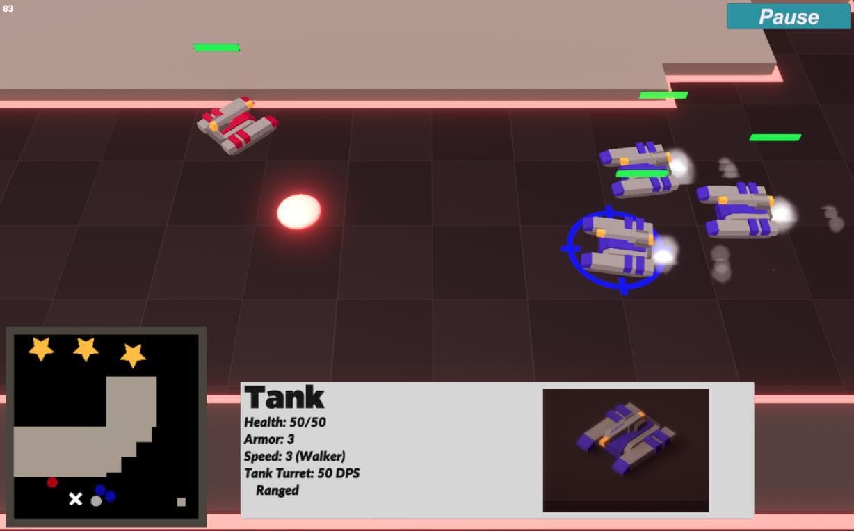 Neon Bot Battle screenshot 3