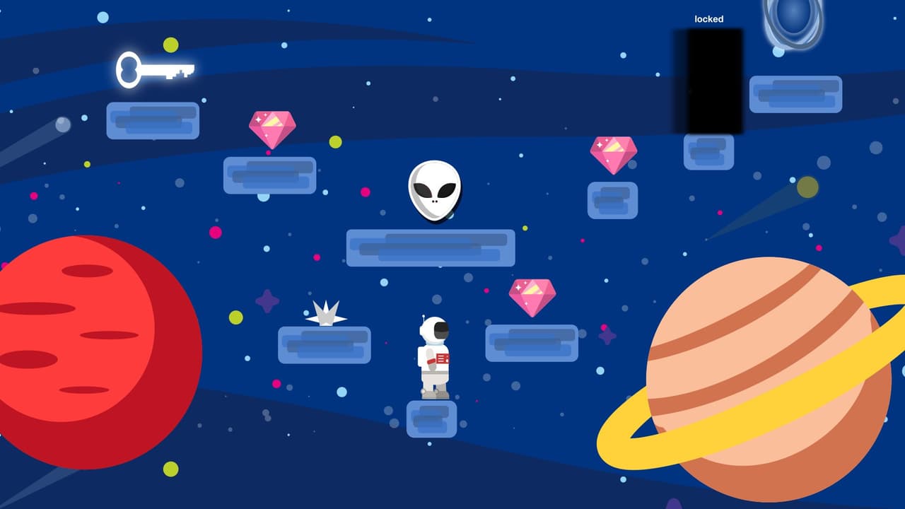 Astroplatformer screenshot 3