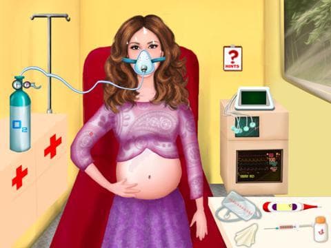 Pregnant Violetta at Ambulance screenshot 5