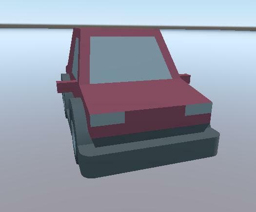 Car goes Vrooom vroom in 3D
