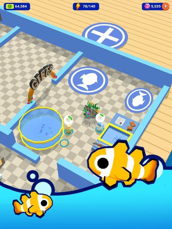 Idle Aquarium: Fish Tank Zoo screenshot 2