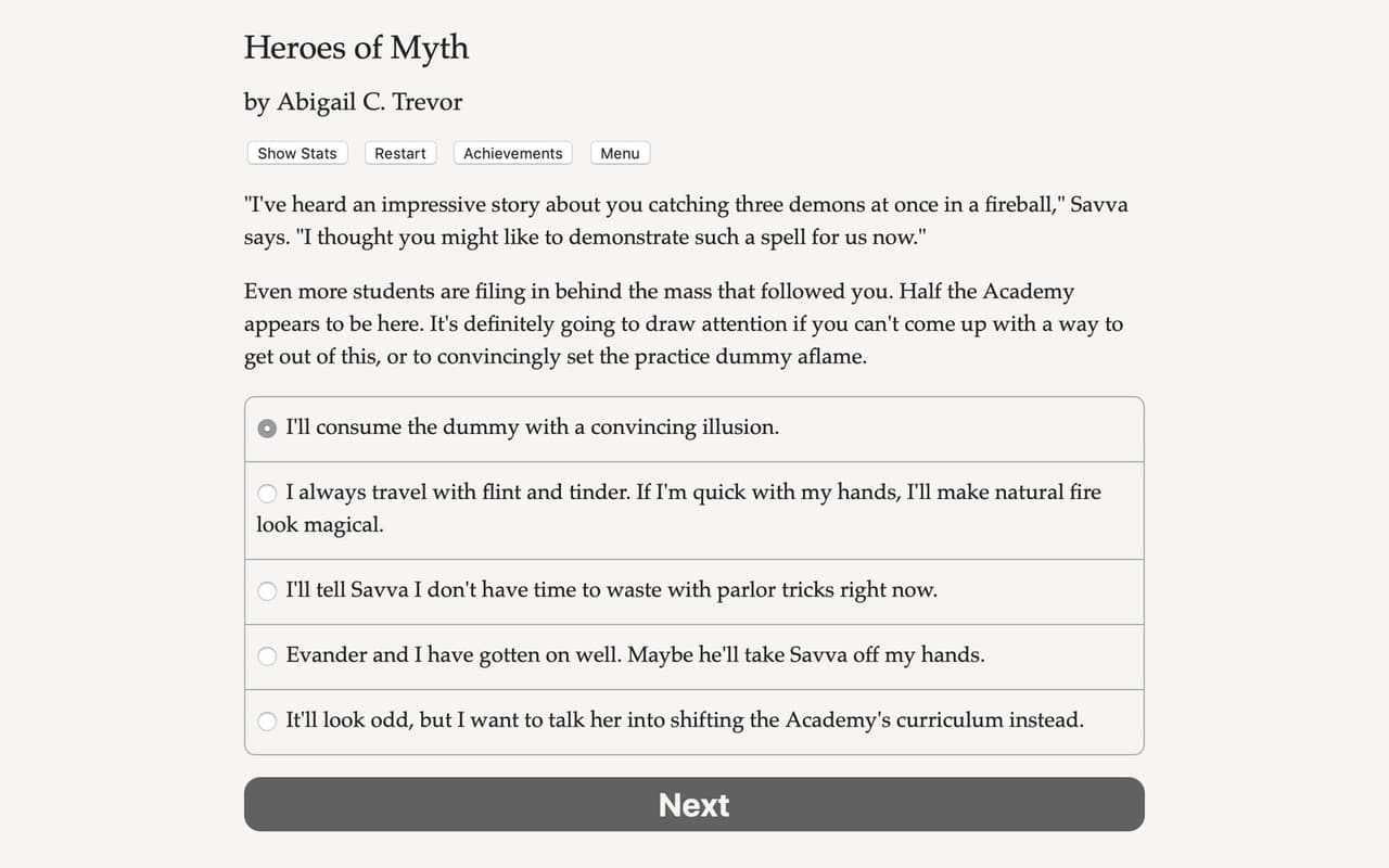 Heroes of Myth screenshot 2