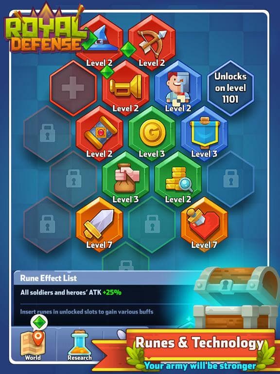 Royal defense idle screenshot 4