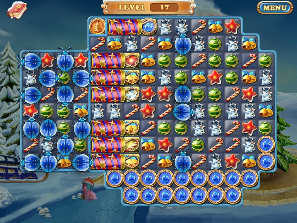Laruaville 4 Christmas Match 3 Puzzle screenshot 2