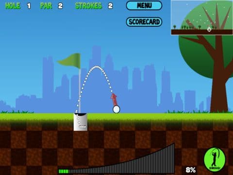Trick Shot Golf Lite screenshot 3